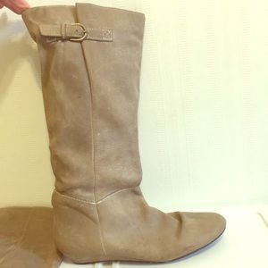 Taupe Tall Boots